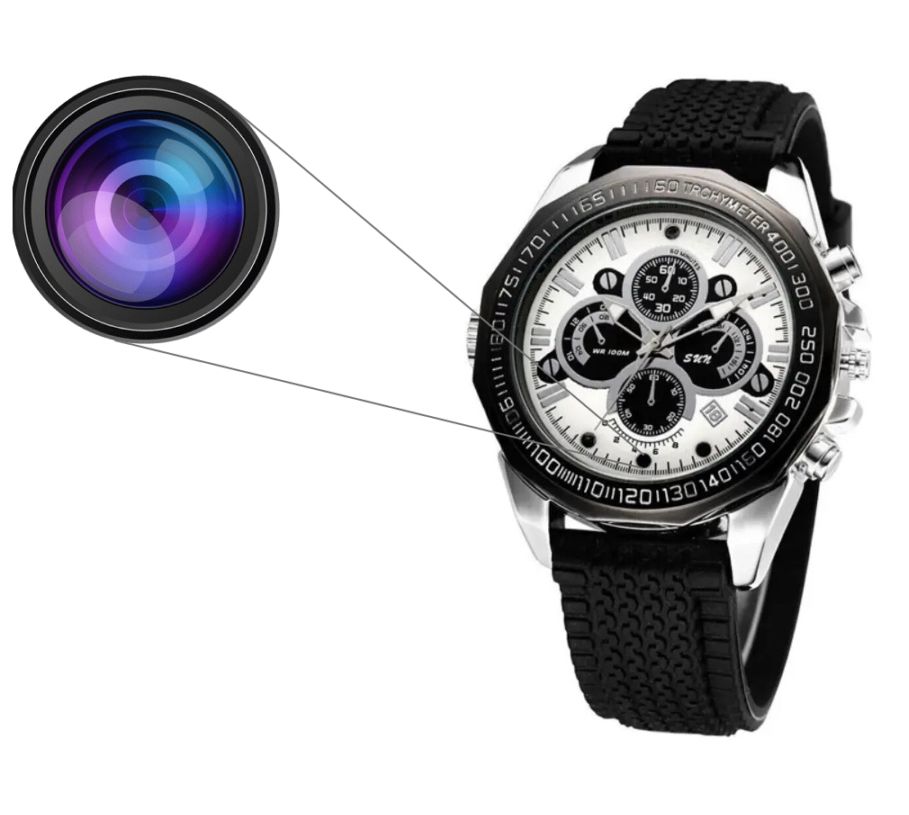 正規品 最新 TB-W128 防犯カメラ 腕時計型 128GB メモリ 内蔵 長時間 録画 記録 簡単 操作 200万画素 ボイスレコーダー 赤外線 動体検知 隠しカメラ スパイカメラ 時計型カメラ