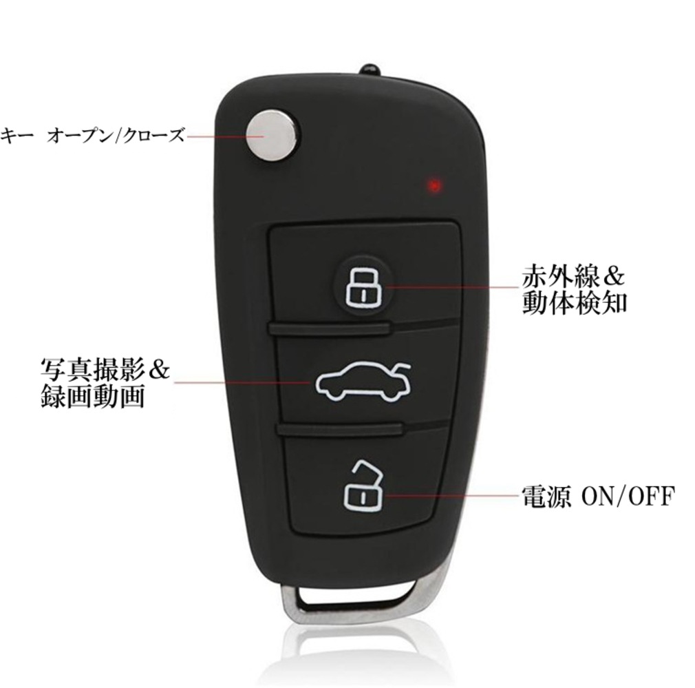 送料税込み】最新 TB-S820 v3.0 カー キー 型 カメラ 200万画素 高画質