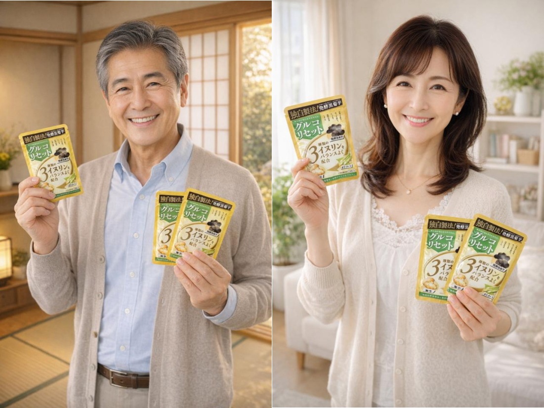 【2026年新発売 当店オリジナル国内製造正規品】グルコリセット 2袋セット 240粒 60～120日分 宮崎県産 発酵黒菊芋 菊芋 サプリ イヌリン 70000mg 高配合 サラシア 桑の葉 サトウキビ 食物繊維 国産 240粒 錠剤 健康 美容 サプリメント 【GMP認定工場製造】