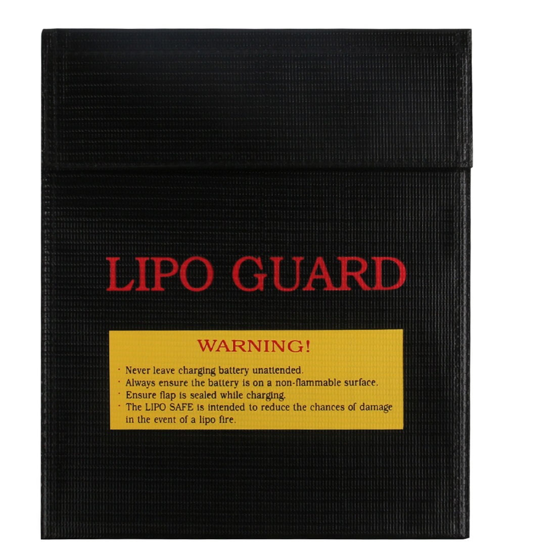 TB-LIPO GUARD 耐火バッグ バック 防爆袋 防火 袋 モバイルバッテリー 保管 リポバッテリー 防水 セーフティーバッグ 貴重品 書類 データ保護 防災グッズ 30×23cm A4相当 グラスファイバー ガラス繊維 不燃素材 マジックテープ 黒ブラック / 銀シルバー