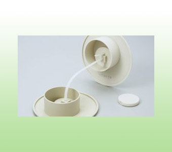 桃陽電線 KH-60 エアコン用 配管穴塞ぎ（ブランクキャップ） 濃淡2色