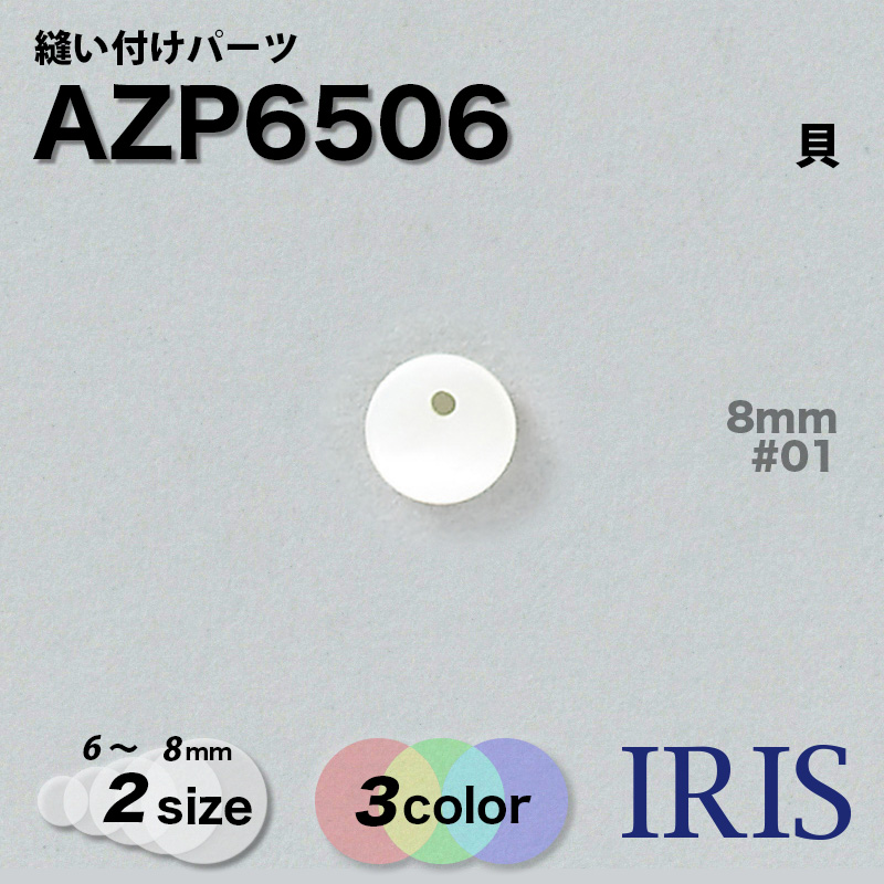 ŷ ˥դѡ AZP6506 8/6mm #01/09/45