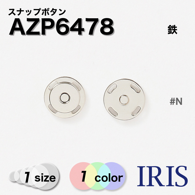 Ŵ�� ���ʥåץܥ��� AZP6478 1������ #N