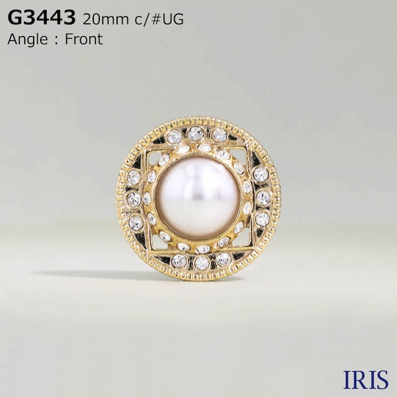 *ѡ륳ƥ/饹/㥹 Ⱦݥ­ܥ G3443 23/20/16mm #BW/UG 