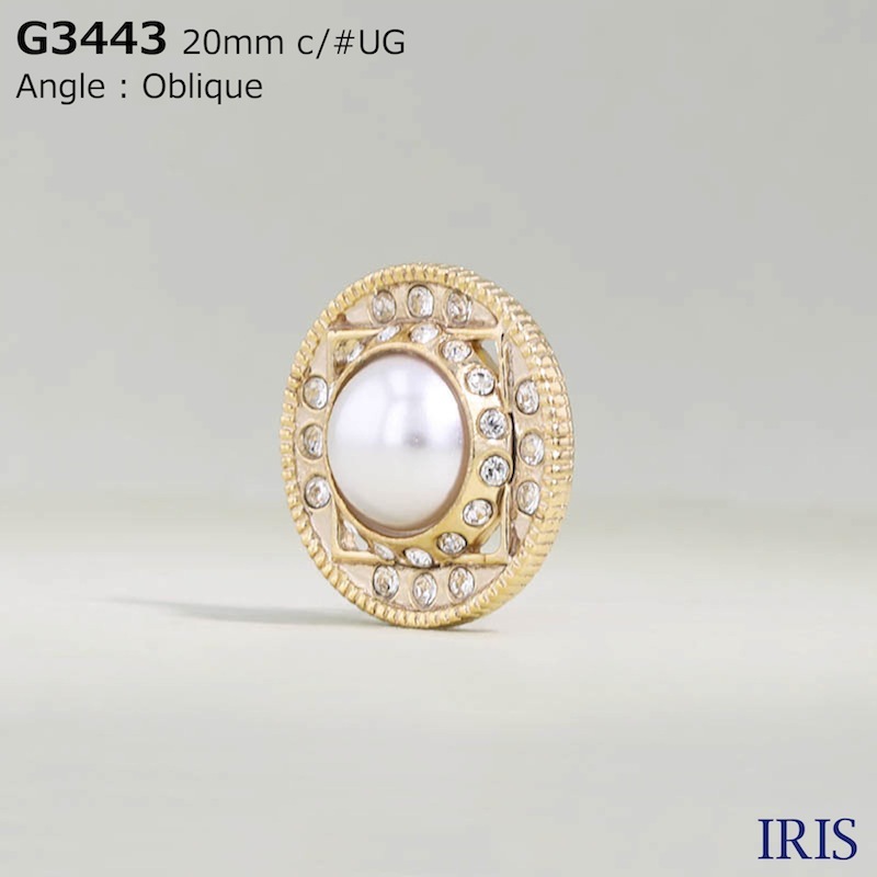 *ѡ륳ƥ/饹/㥹 Ⱦݥ­ܥ G3443 23/20/16mm #BW/UG 