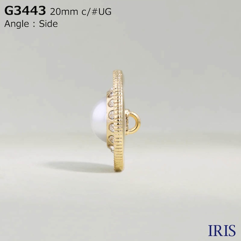 *ѡ륳ƥ/饹/㥹 Ⱦݥ­ܥ G3443 23/20/16mm #BW/UG 