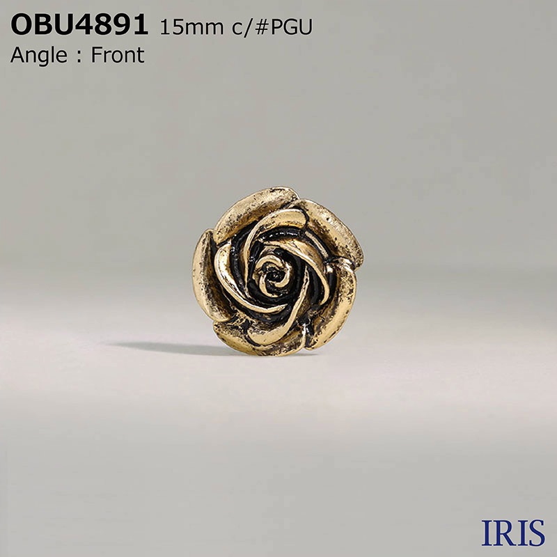 *ϥ᥿ Ⱦݥ­ܥ OBU4891 15/13mm #AG/BN/PGU/PNU 