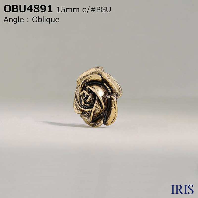 *ϥ᥿ Ⱦݥ­ܥ OBU4891 15/13mm #AG/BN/PGU/PNU 