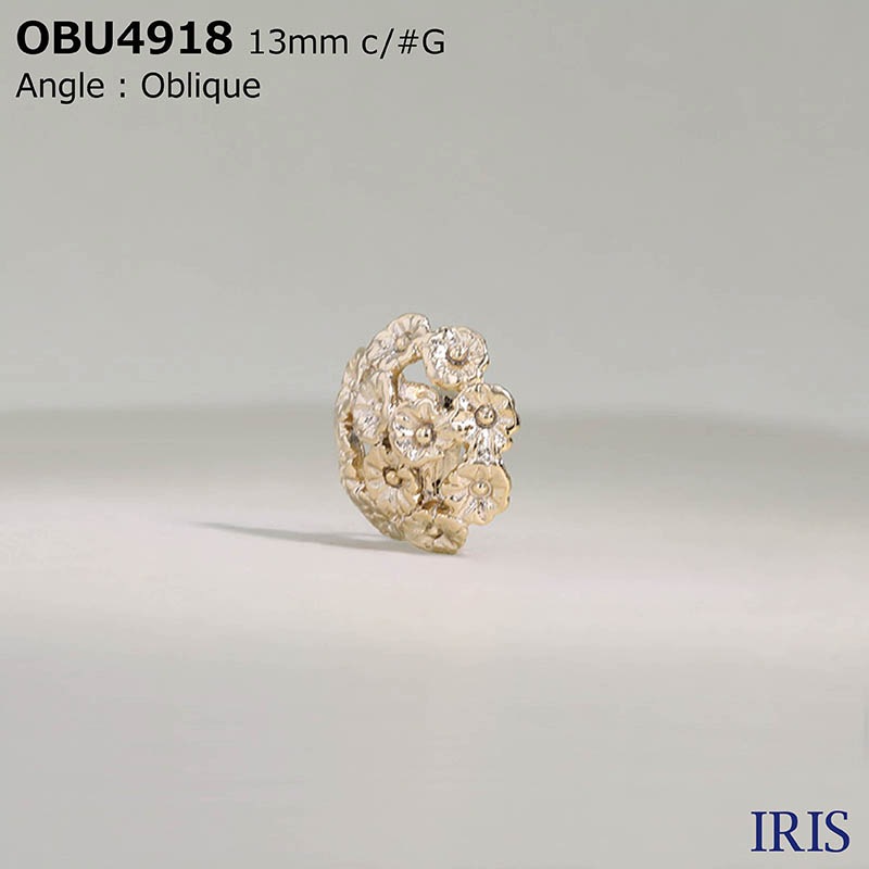 *���㥹���� Ⱦ�ݥ���­�ܥ��� OBU4918 13/11.5mm #BN/G/N 