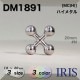 �ϥ��᥿���� Ⱦ�ݥ���­�ܥ��� DM1891 20/15/13mm #AG/BN/N 