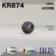 *ABS ­ܥ KR874 10mm #AG/BN/N 