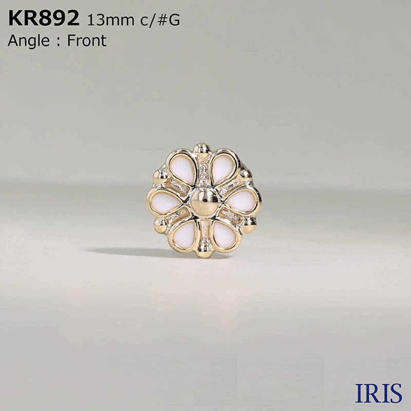 *���ݥ�������/ABS������ �ѥ���­�ܥ��� KR892 13/11.5mm #G/N 