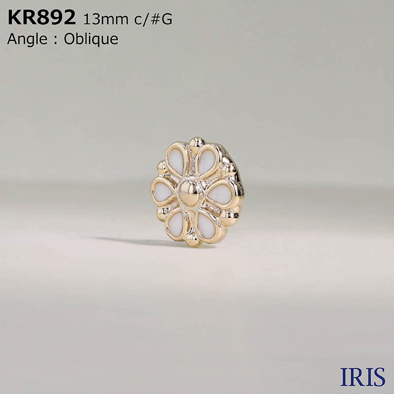 *���ݥ�������/ABS������ �ѥ���­�ܥ��� KR892 13/11.5mm #G/N 