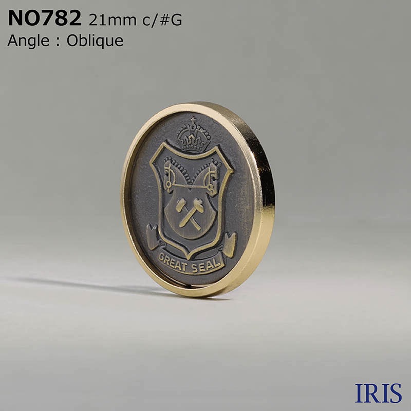 ����������/����� ����¾�ܥ��� NO782 21/18/15mm #G/N 