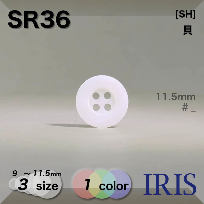 �������� ɽ��4�ķ�ܥ��� SR36 11.5/10/9mm #_��̵�� 