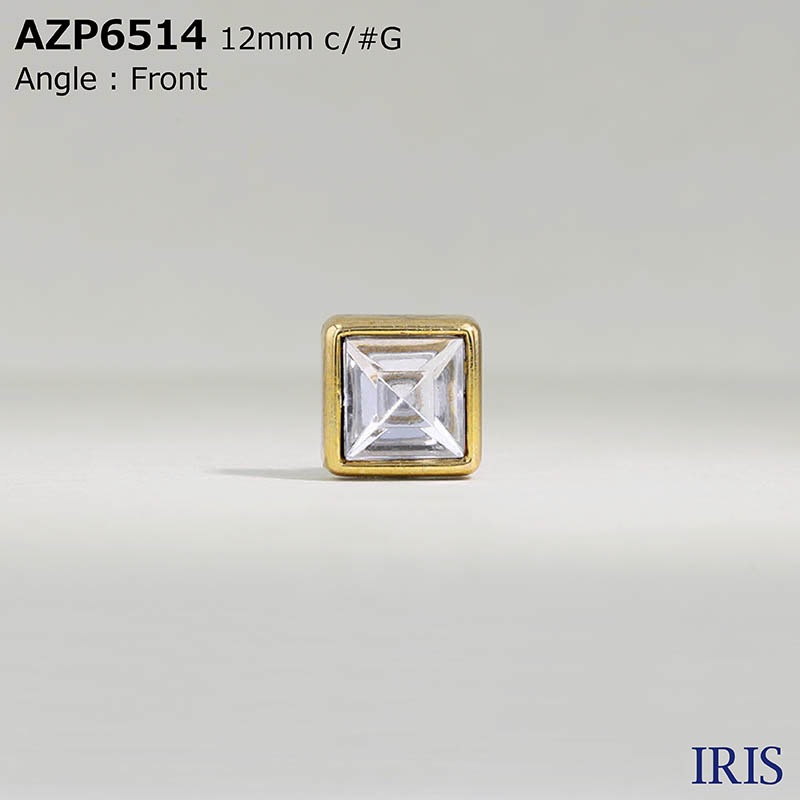 ����������/ABS������ �ѥ���­�ܥ��� AZP6514 12mm #G/N 