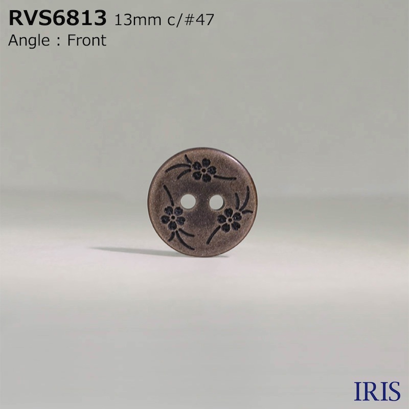 �ݥꥨ���ƥ������ ɽ��2�ķ�ܥ��� RVS6813 13/11.5mm #01/09/38/47 