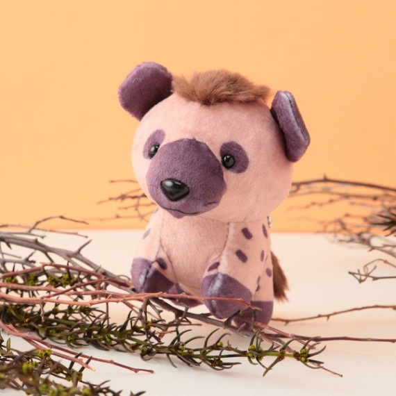 天王寺動物園オリジナル】マスコットキーチェーン ハイエナ