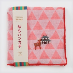 GOTO-CHI奈良店】ならハンカチ 大仏（ピンク） | 雑貨 | いろどりモール