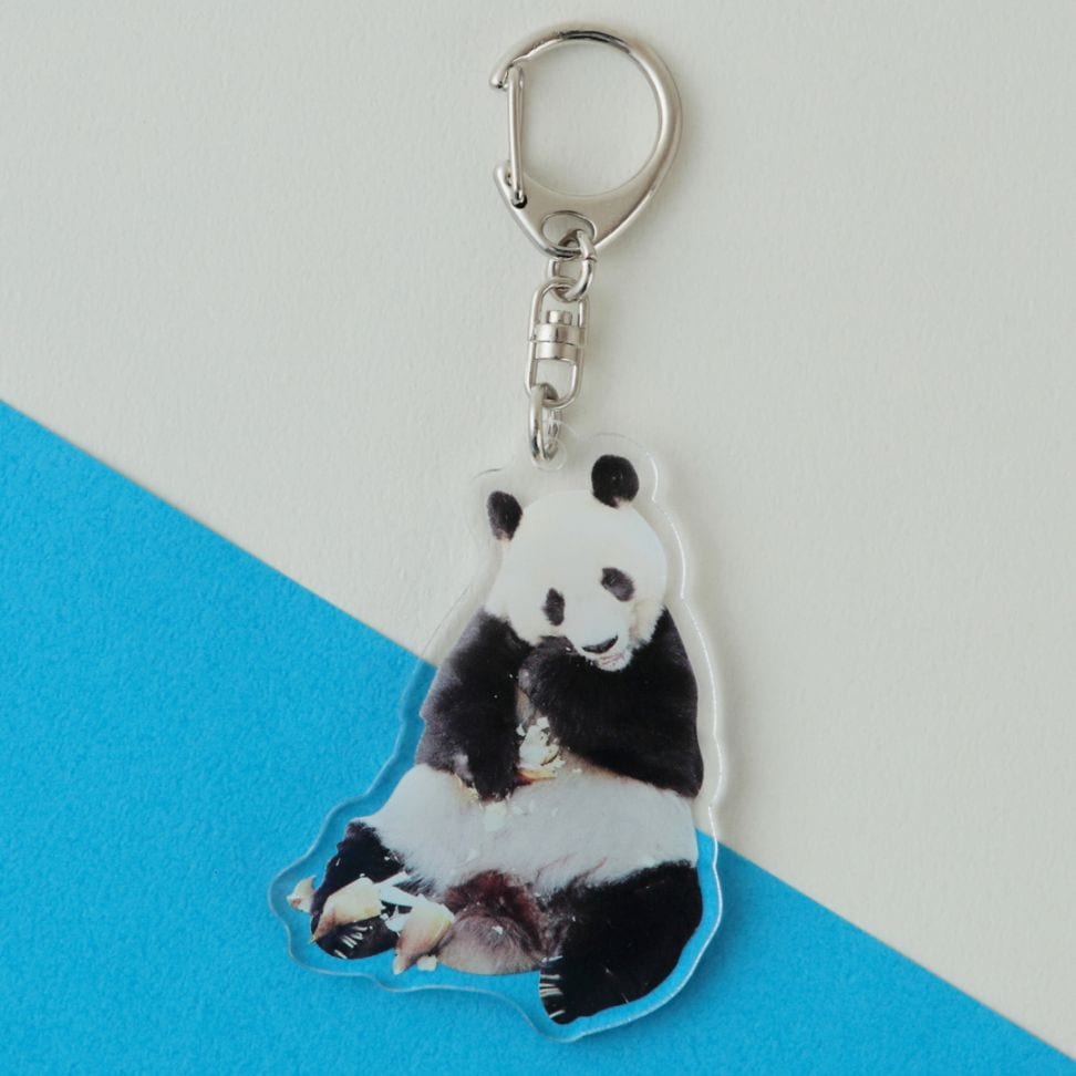 王子動物園オリジナル】アクリルキーホルダー タンタン/パリポリ