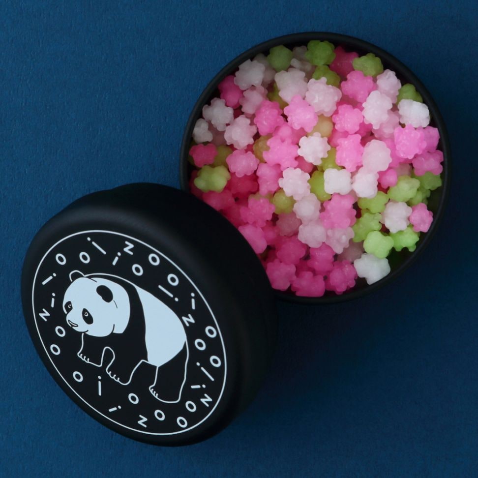 王子動物園オリジナル】金平糖缶 パンダ | アミューズメント