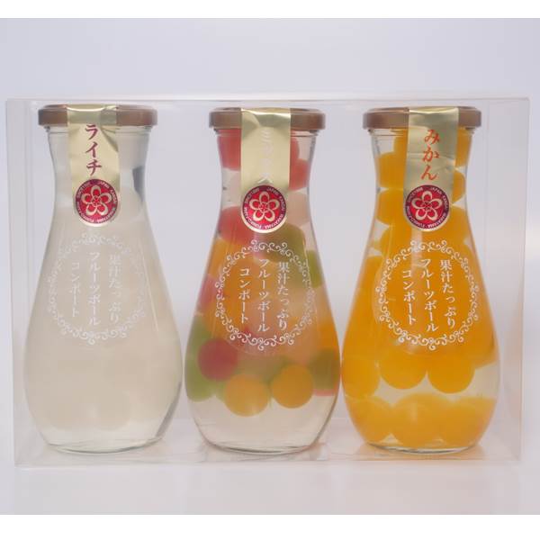 送料込み］フルーツボール3本入(B) ふみこ農園 | 外販卸売 | いろどり