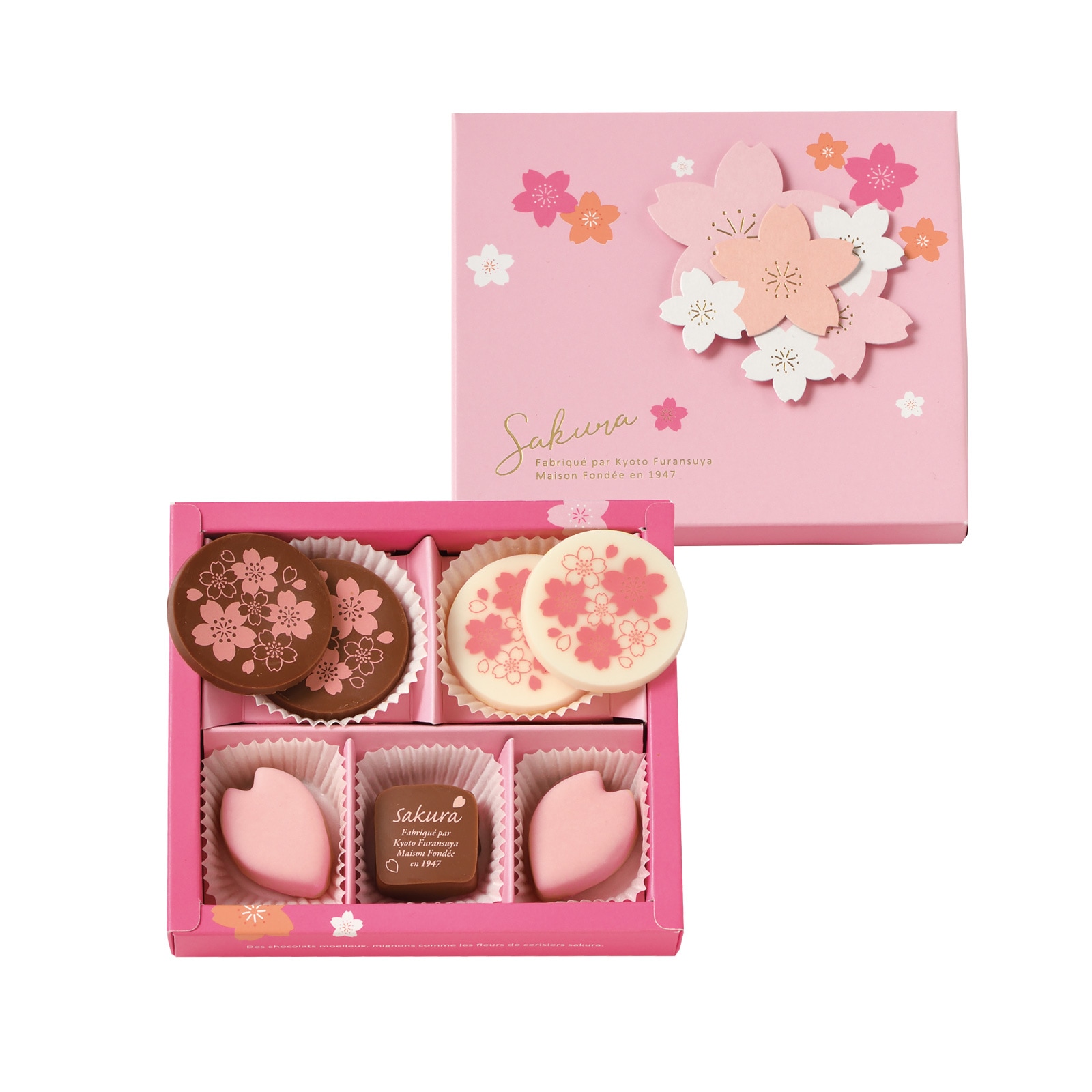 フランス屋製菓㈱】結び桜 | すべての商品 | いろどりモール