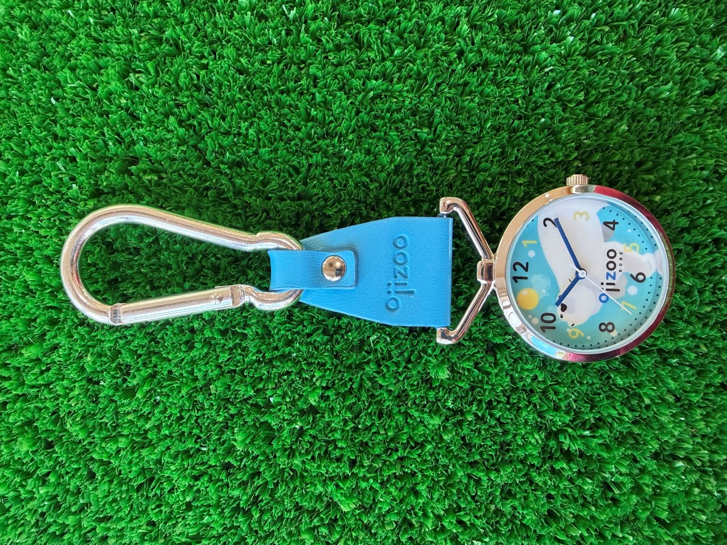 王子動物園】オリジナルカラビナ時計 ホッキョクグマBL