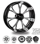 PMフロントホイールParamount 17‘×3.5‘|17‘×3.5‘ 7706R|PMフロントホイール