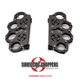 SIOUXCIDE CHOPPERS　BRASS KNUCKLE FLOOR BOARDS|フロアーボード|スーサイドチョッパーズ