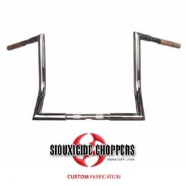 SIOUXCIDE CHOPPERS　ストリートグライドクロームハンドルバー|ハンドルバー|スーサイドチョッパーズ