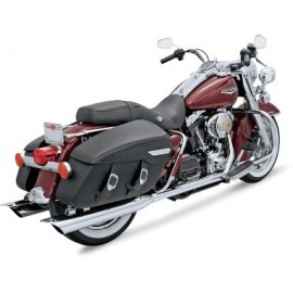 Bassani CHROME BAGGER TRUE DUAL HEADPIPES|マフラー|Bassani