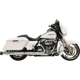 Bassani　CHROME/BLACK DNT® STRAIGHT CAN MUFFLERS|マフラー|Bassani