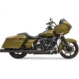 Bassani BLACK QUICK-CHANGE SERIES SLIP-ON MUFFLERS|マフラー|Bassani