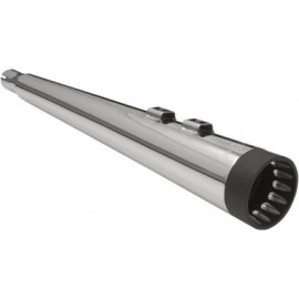 Bassani CHROME/BLACK DNT® MEGAPHONE SLIP-ON MUFFLERS|マフラー|Bassani