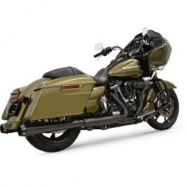 Bassani BLACK/BLACK DNT® MEGAPHONE SLIP-ON MUFFLERS|マフラー|Bassani