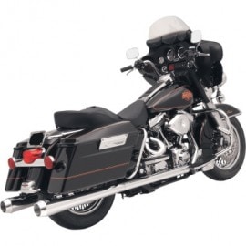Bassani　CHROME/POLISHED 4  SLIP-ON MUFFLERS|マフラー|Bassani