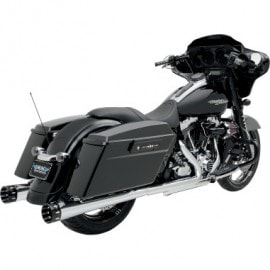 Bassani　CHROME/POLISHED 4  SLIP-ON MUFFLERS|マフラー|Bassani
