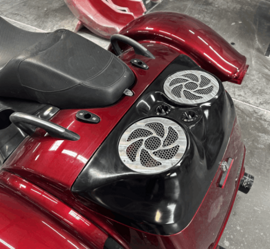 ハーレーダビッドソン デュアル 8 インチ オーディオ トランク リッド (ロード グライド 3 & フリーホイーラー) 2015ｙ – 2024ｙ 