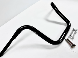 Gangster Ape 1.50” 12” Black Throttle By Wire (2015-2023 Road Glide Only)