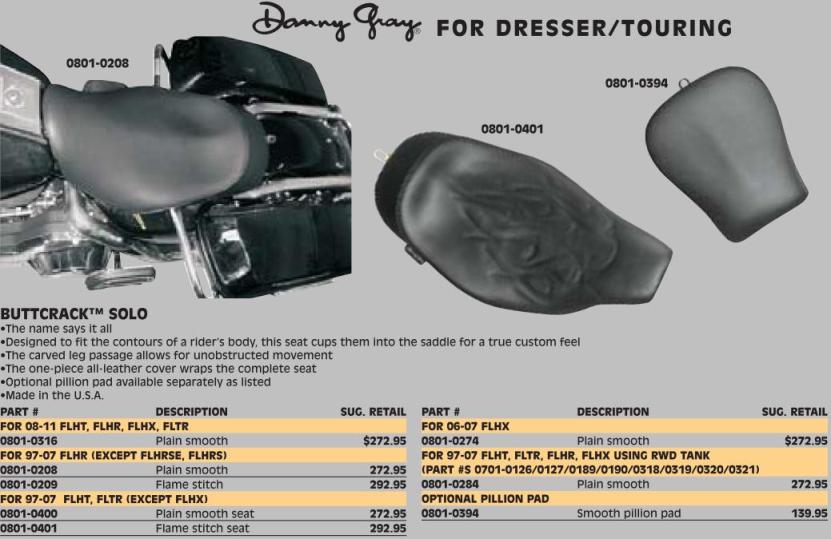 ダニーグレイ BUTTCRACK™ SOLO | カスタムシート,ダニーグレイ | IRON