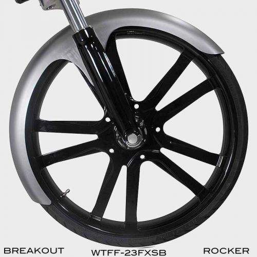 フロントフェンダー CNC前面21「タイヤフェンダーリロケータライザーキットFLHT / FLHX 03-13 CNC Front 21