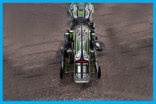 ハーレーダビッドソン キャットアイ ソフテイル リアフェンダー2001y