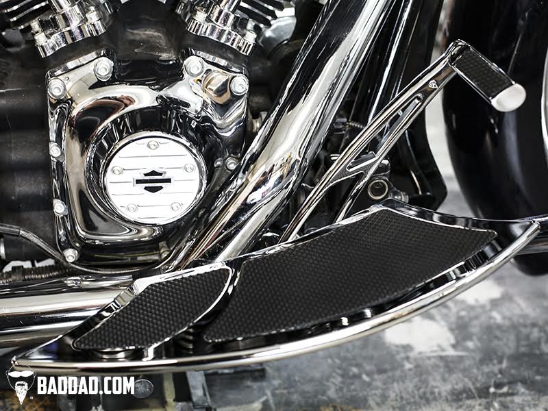 ハーレーダビッドソン ソフテイルフォワードコントロールキット 黒