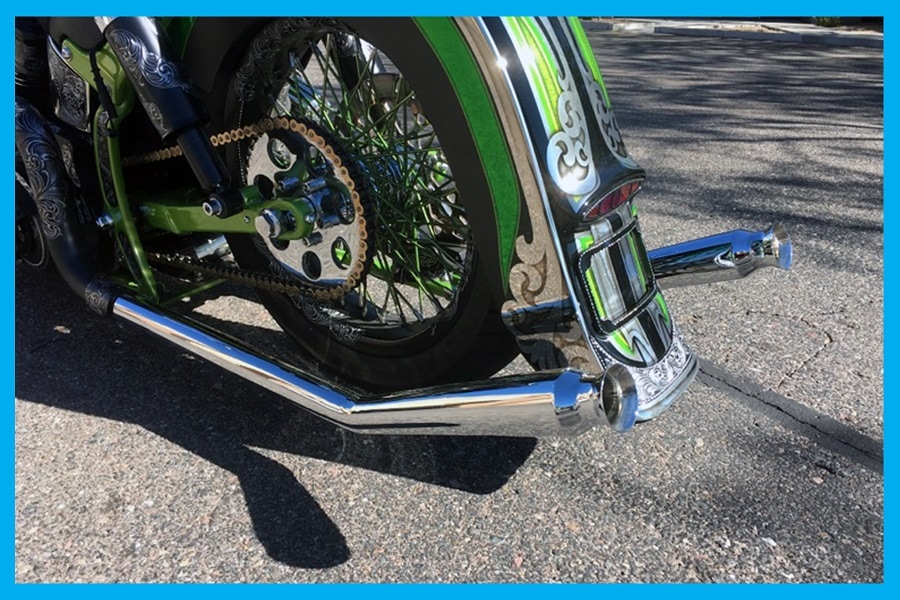 El Jefe Softail Exhaust 2001 To Present | Dirty Bird Concepts