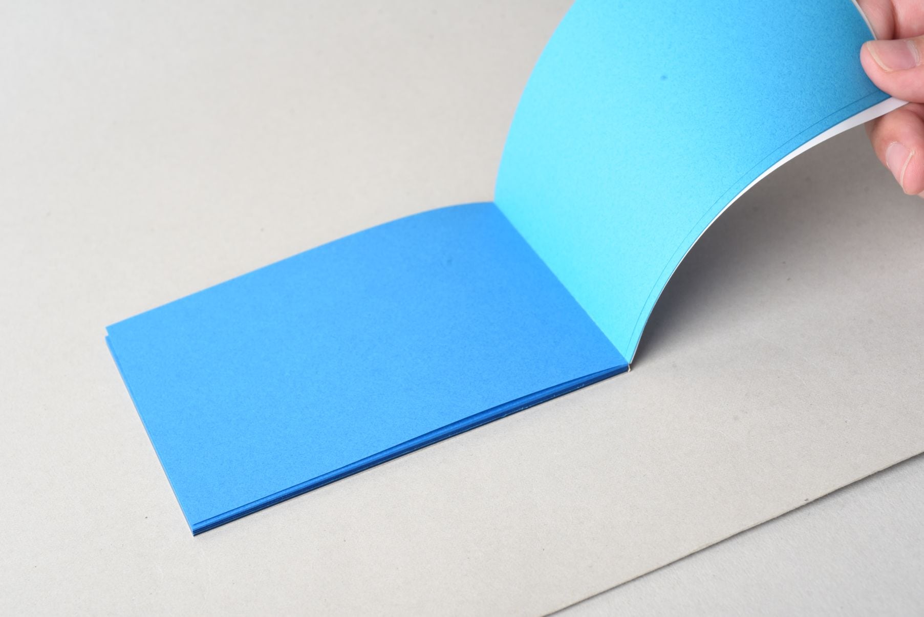 Org-メモ帳「ColorPalette」青 | B7寸法 | iroto（いろと）