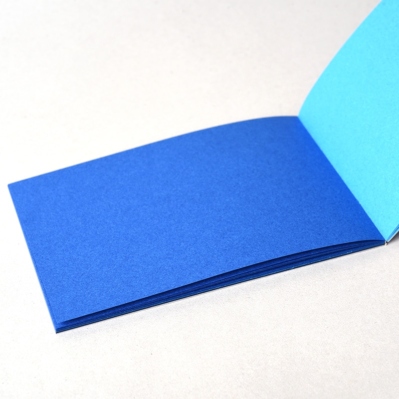 Org-メモ帳「ColorPalette」青 | B7寸法 | iroto（いろと）