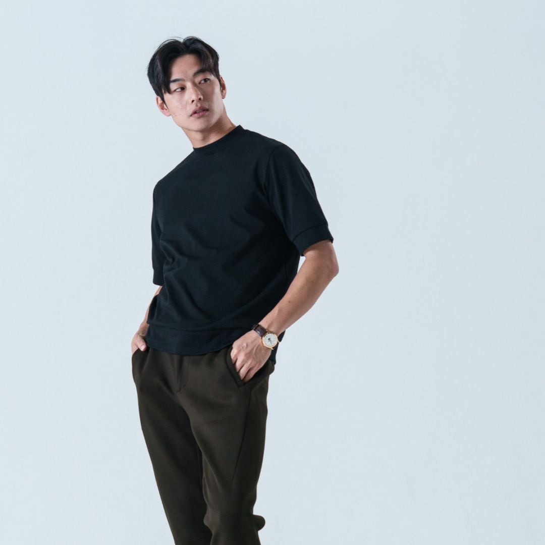 ”リッチコットン”クルーネックTシャツ(半袖)