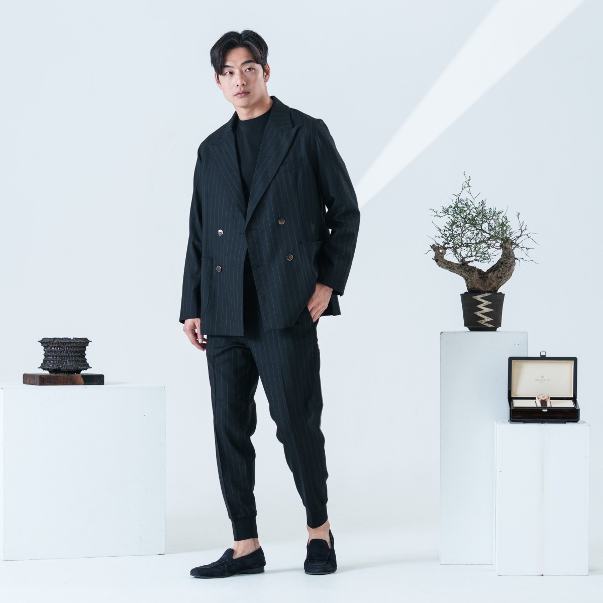 ウールストライプダブルスーツ | スーツ | BETRS