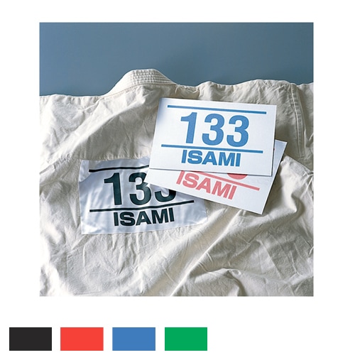 プリントシールゼッケン